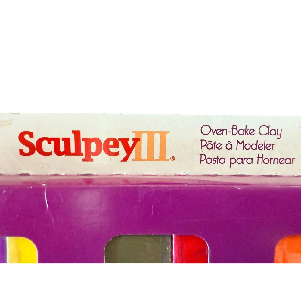 Sculpey III Oven Bake Clay 30pc Set Multicolor Good Sampler Crafting Sculpting